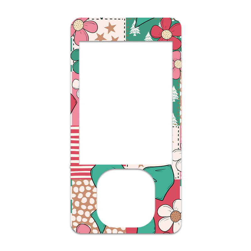 Peelz Merry Coquette Dexcom G7 and G6 Touchscreen Receiver Sticker - Pump Peelz Peelz/Stickers White Smoke