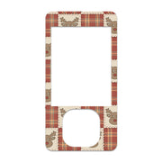 Peelz Rustic Reindeer Dexcom G7 and G6 Touchscreen Receiver Sticker - Pump Peelz Peelz/Stickers White Smoke