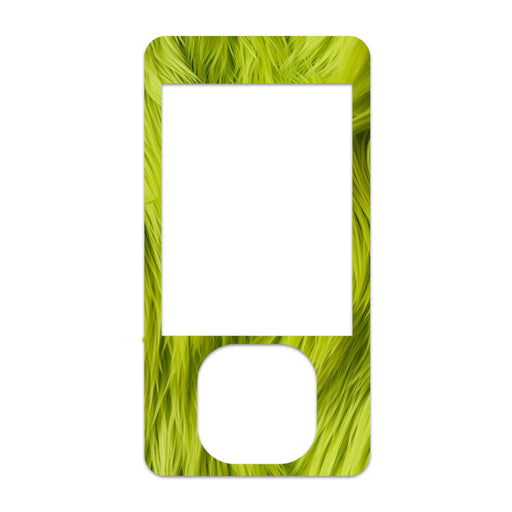 Peelz Green Fur Sticker for DEXCOM G7 and G6 Touchscreen Receiver Sticker Peelz/Stickers White Smoke
