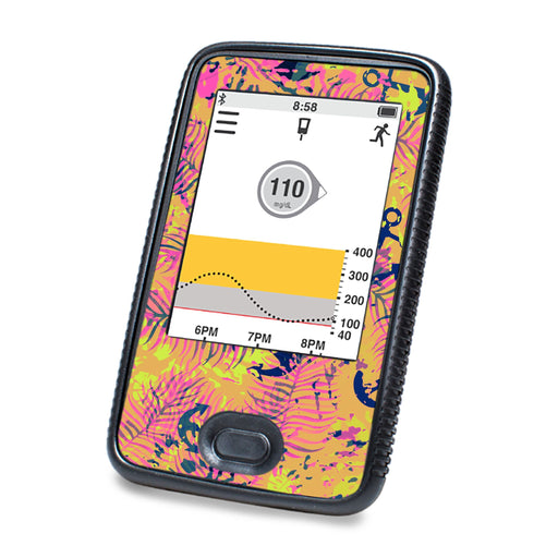 Peelz Electric Island Dexcom G6 Touchscreen Receiver Sticker - Pump Peelz Peelz/Stickers White Smoke