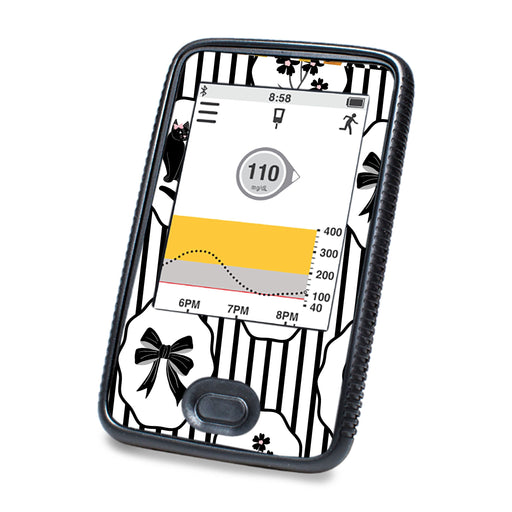 Peelz Midnight Cat Dexcom G6 Touchscreen Receiver Sticker - Pump Peelz Peelz/Stickers White Smoke