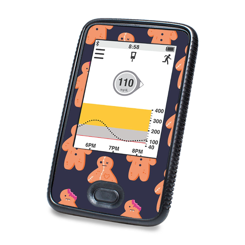 Peelz Zombie Cookies Dexcom G6 Touchscreen Receiver Sticker - Pump Peelz Peelz/Stickers White Smoke