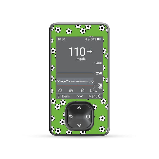 Peelz Kickoff Dexcom G7 Touchscreen Receiver Sticker - Pump Peelz Peelz/Stickers Dim Gray