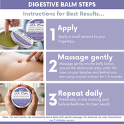 COLEHERBALS LLC 06 - Dr. Cole's Organic Digestive Support Herbal Balm Herbal Dark Gray