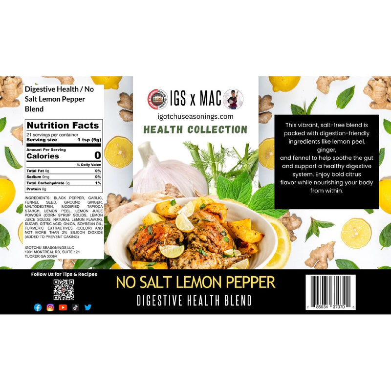 Igotchu Seasonings The 8 oz Health Collection Collab Bundle Black