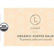 Lizush ORGANIC DIAPER BALM To protect, calm and nourish Bisque