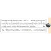 Lizush ORGANIC DIAPER BALM To protect, calm and nourish White Smoke