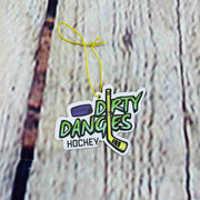 Dirty Dangles Hockey Dirty Dangles Hockey Car Air Freshener Car Air Freshener Gray Ocean,Pina Colada,Citrus,Clean Laundry