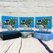 Dirty Dangles Hockey 3 Pack Bundles - Dirty Dangles Hockey Soap Bars Natural Soap Bar Light Gray The Grinder Bundle