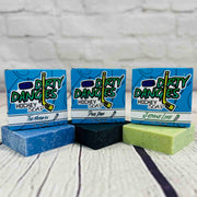 Dirty Dangles Hockey 3 Pack Bundles - Dirty Dangles Hockey Soap Bars Natural Soap Bar Gray Top Shelf Bundle