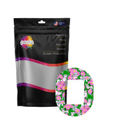 Peelz Dogs and Daisies Tandem Mobi Patch Tape - Pump Peelz Patch Medical Tape White Smoke 12-Pack (Set of 12 Patches),4-Pack (Set of 4 Patches),1-Patch (One Single Patch)