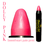 Honey Bee BeezGirl Essential Lipstick Pencil Beauty White Smoke Dolly Pink