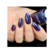 UberChic Beauty Don't Hex My Vibe - Holographic Polish Regular Polish Black