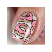 UberChic Beauty Donut Worry Stamping Plate Rosy Brown