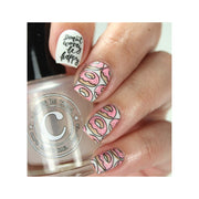 UberChic Beauty Donut Worry Stamping Plate Rosy Brown