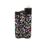 Peelz Dots Medtronic MiniMed 770G & 780G Peelz/Stickers White Smoke Back and Clip Peelz