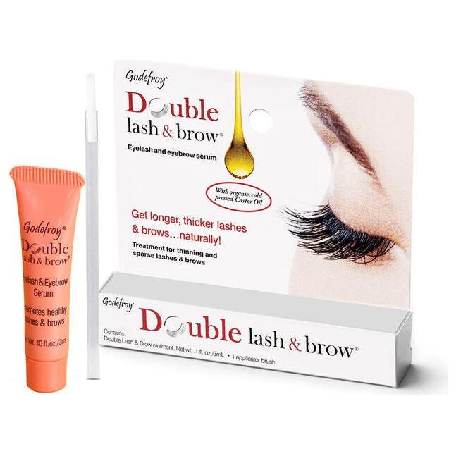 GodefroyBeauty GODEFROY DOUBLE LASH & BROW GROWTH SERUM Lash & Brow Growth Treatments Misty Rose