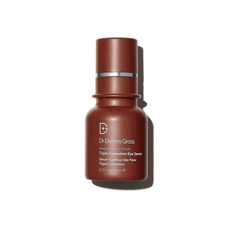 Nava Beauty Dr. Dennis Gross Advanced Retinol + Ferulic Triple Correction Eye Serum 0.5 OZ White Smoke