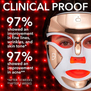 Nava Beauty Dr Dennis Gross DRx SpectraLite FaceWare Pro LED Mask Health & Beauty Dark Red
