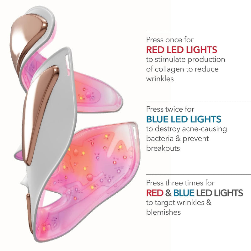 Nava Beauty Dr Dennis Gross DRx SpectraLite FaceWare Pro LED Mask Health & Beauty White Smoke