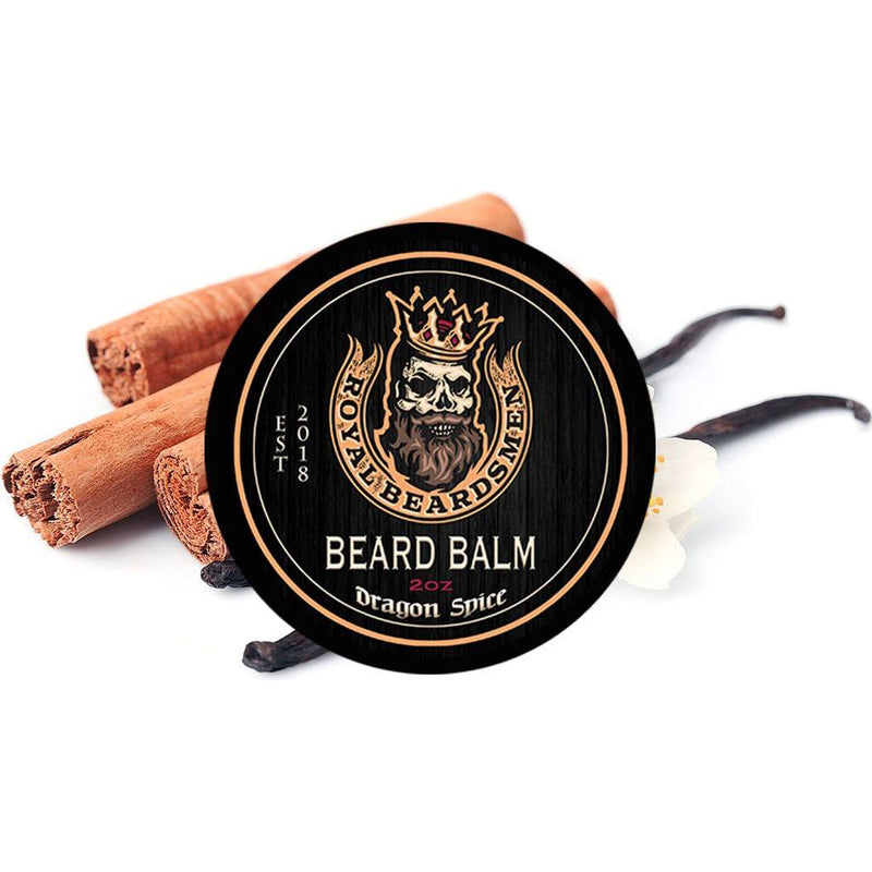Royal Beardsmen Dragon Spice Premium Beard Balm Beard balm Black