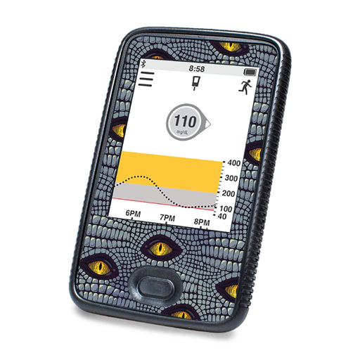 Peelz Dragon Sticker DEXCOM G6 Touchscreen Receiver Peelz/Stickers White Smoke