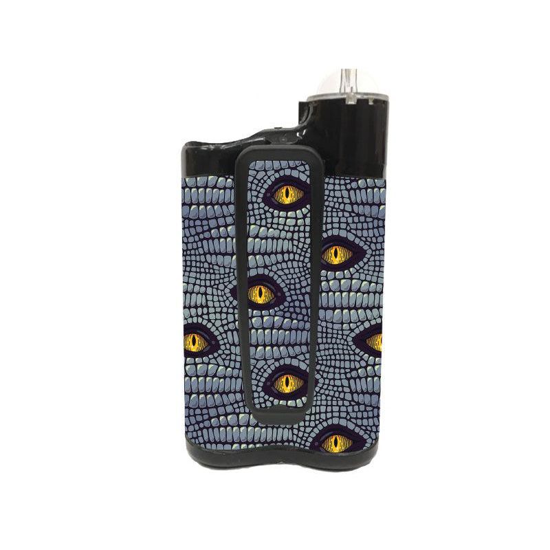 Peelz Dragon Sticker Medtronic MiniMed 770G & 780G Peelz/Stickers White Smoke Back and Clip Peelz