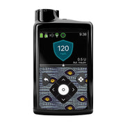 Peelz Dragon Sticker Medtronic MiniMed 770G & 780G Peelz/Stickers Black Whole System Peelz (front back + clip),Front Peelz