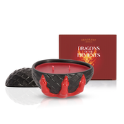 Fragrant Jewels Dragons of the Elements - Fire Dragon - Jewel Candle (Ringless) Jewel Candle White Smoke