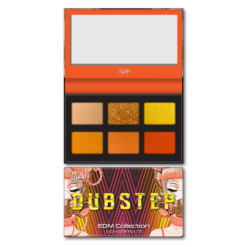 Rude Cosmetics EDM Collection Palette Eyeshadow Palette Dark Slate Gray Dubstep