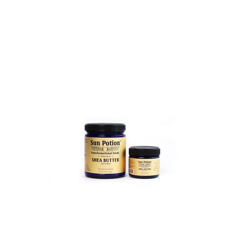 Sun Potion Shea Butter (Wildcrafted) Adaptogen White Smoke Standard + Travel Pair
