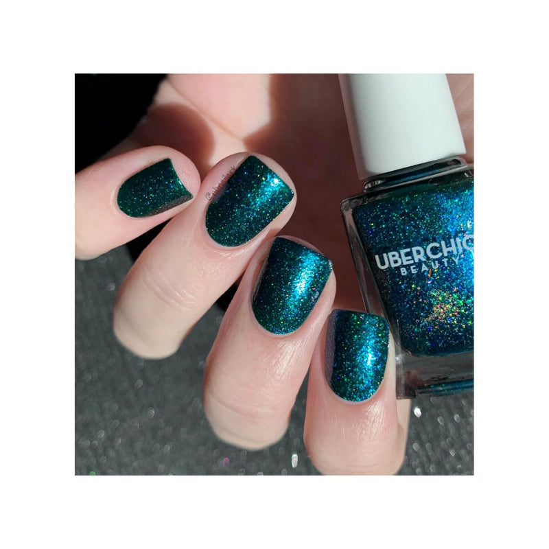 UberChic Beauty Party Dress - Holographic Polish Regular Polish Gray
