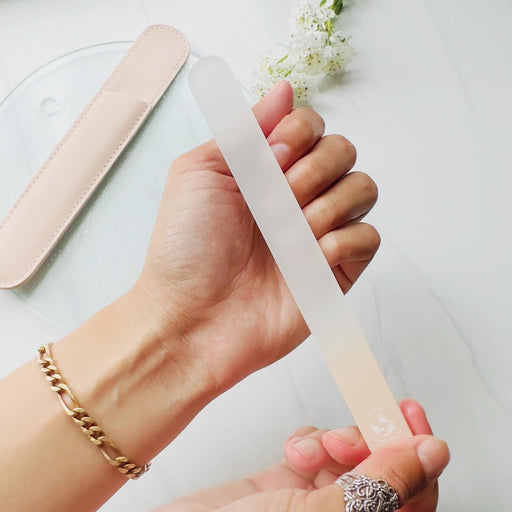 Love of Earth Co. Glass Nail File Light Gray