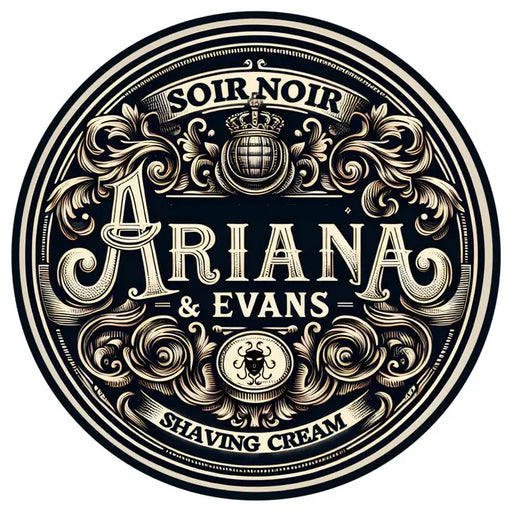 Ariana & Evans Ariana & Evans Soir Noir Shaving Collection Shaving Set Black Shaving Cream 5.3 Oz