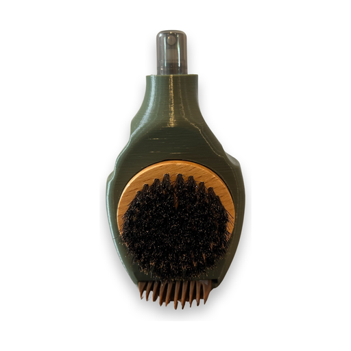 Avocado Beard Co Avocado Beard Brush Combs & Brushes Light Gray Avocado Beard Brush + 10 ml Refill Sprayer with CAROLINA BREEZE Scent,Avocado Beard Brush + 10 ml Refill Sprayer with GRAVITY Scent,Avocado Beard Brush + 10 ml Refill Sprayer with OLD SCHOOL FRESH Scent,Avocado Beard Brush + 10 ml Refill Sprayer with I'M