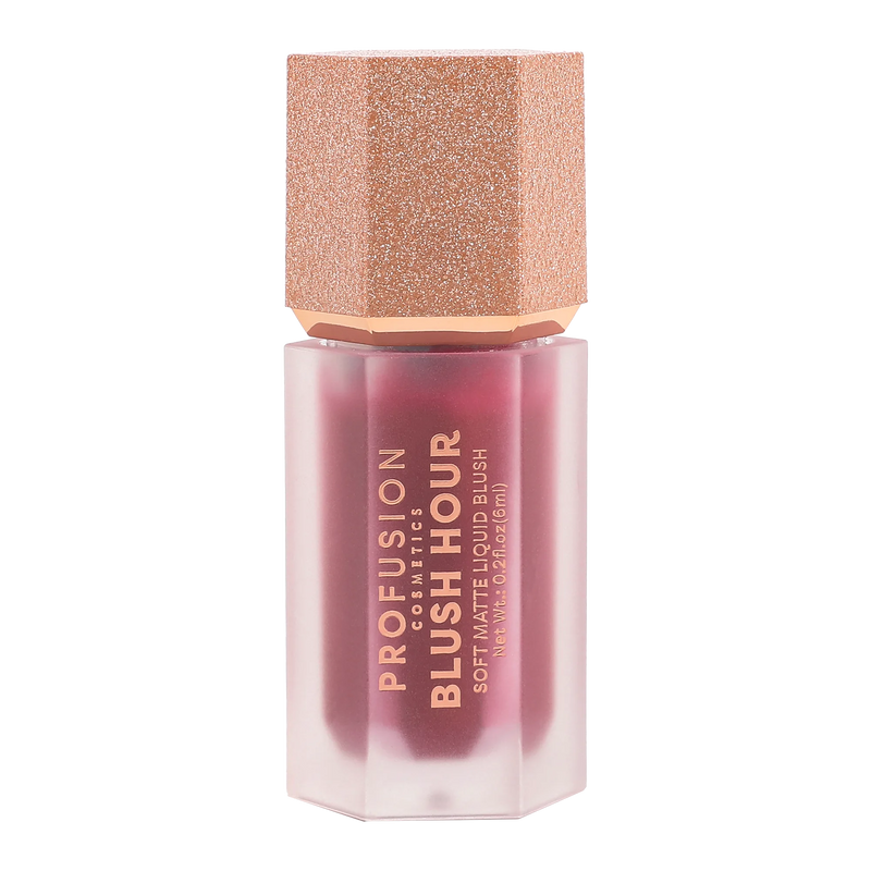 Profusion Cosmetics Blush Hour | Soft Matte Liquid Blush Face Light Gray Sangria
