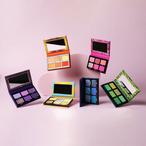 Rude Cosmetics EDM Collection Palette Eyeshadow Palette Thistle Trap,Dubstep,Electro House,Hard Style,Future Bass,Trance