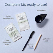 GodefroyBeauty EYEBROW LIGHTENING SINGLE APPLICATION Body & Facial Hair Bleach Light Gray