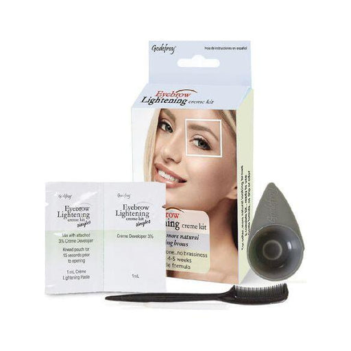 GodefroyBeauty EYEBROW LIGHTENING SINGLE APPLICATION Body & Facial Hair Bleach Light Gray
