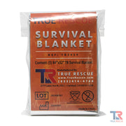 True Rescue Emergency Survival Blanket Bleeding Control Sienna