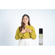 Lizush Essential Oils Roll-On with Crystals - set of 5 All Gifts Lavender No,Yes