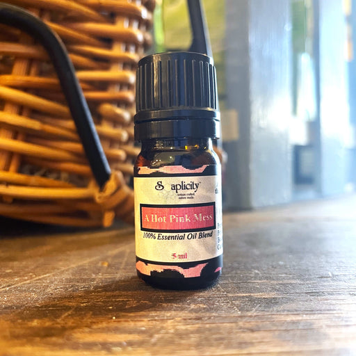 Soaplicity A Hot Pink Mess Essential Oil Blend, 5 ml Essential Oil Blend Gray