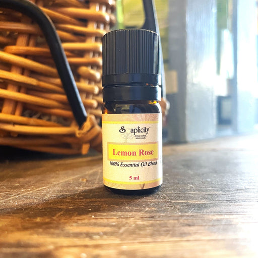 Soaplicity Lemon Rose EO Blend, 5 ml Essential Oil Blend Tan