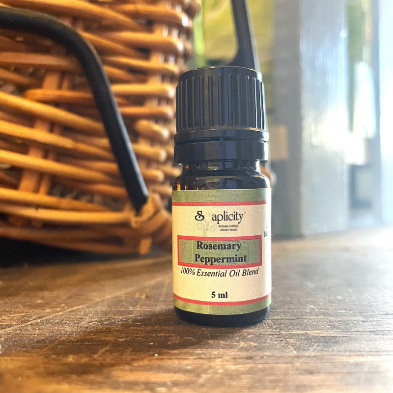 Soaplicity Rosemary Peppermint EO Blend, 5 ml Essential Oil Blend Rosy Brown