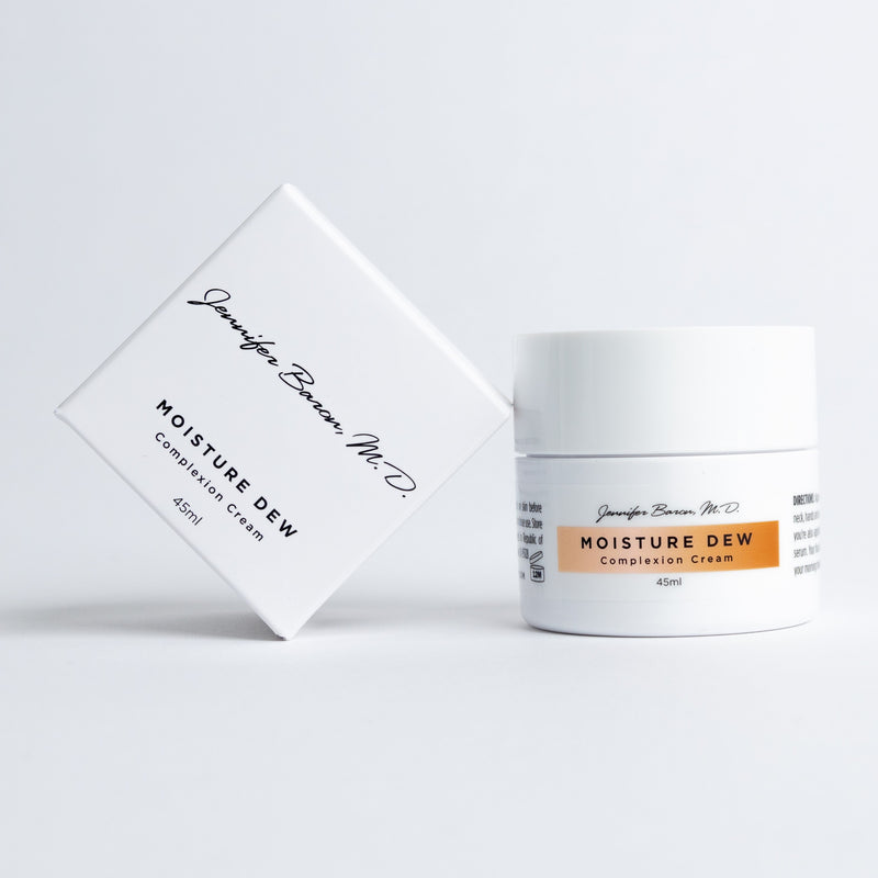 Dr. Baron Shop Moisture Dew Complexion Cream (Light Facial Moisturizer) acne cream, rosacea cream Lavender