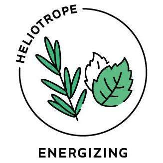 Heliotrope San Francisco Essential Oil Blend Energizing (Rosemary Mint) Essential Oil Black