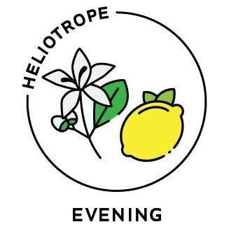 Heliotrope San Francisco Essential Oil Blend Evening (Neroli Lemon) Essential Oil Black