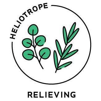 Heliotrope San Francisco Essential Oil Blend Relieving (Eucalyptus Rosemary) Essential Oil Black