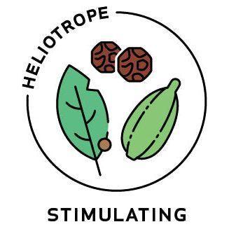 Heliotrope San Francisco Essential Oil Blend Stimulating (Black Pepper Cardamom Bay Laurel) Essential Oil White Smoke
