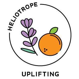 Heliotrope San Francisco Essential Oil Blend Uplifting (Lavender Citrus) Essential Oil Black